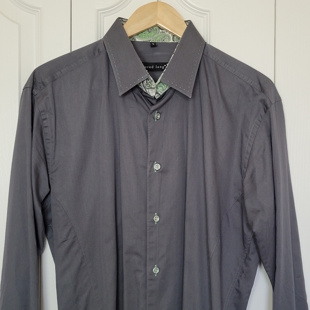 Jared Lang Button Down Dress Shirt